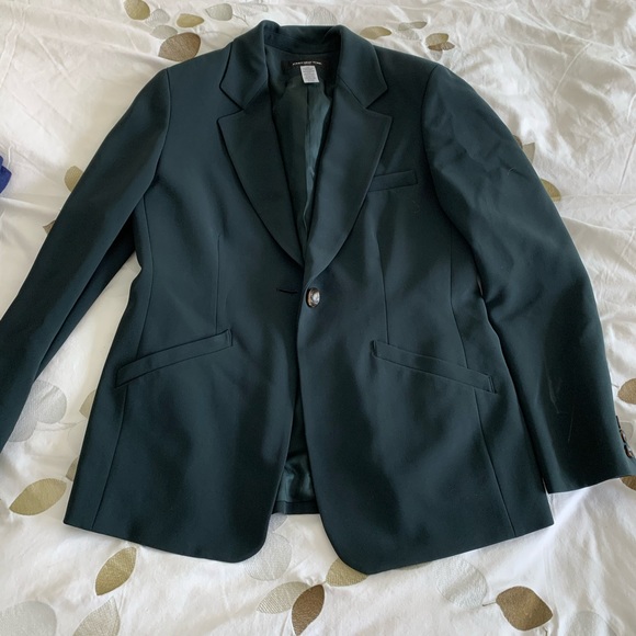 Jones New York Hunter Green Blazer - Picture 3 of 4
